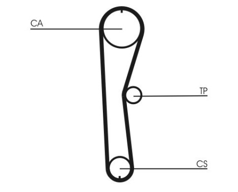 Timing Belt Set CT824K1 Contitech, Image 6