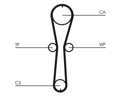 Timing Belt Set CT915K1 Contitech, Image 4