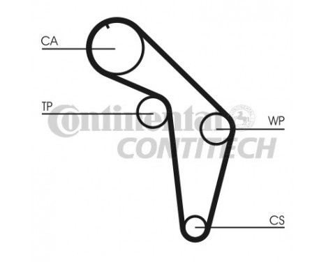 Timing Belt Set CT926K1 Contitech, Image 2