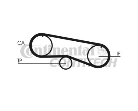 Timing Belt Set CT933K1 Contitech, Image 2