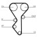 Timing Belt Set CT955K1 Contitech, Thumbnail 4