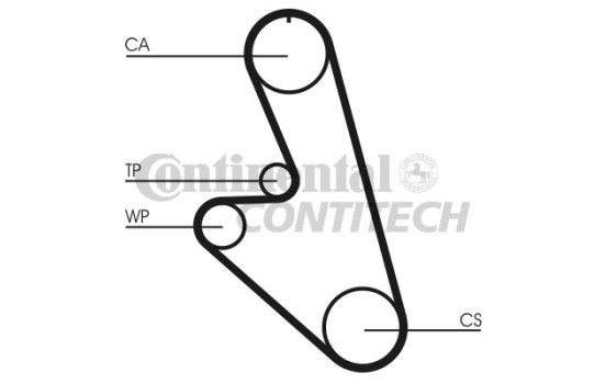Timing Belt Set CT959K1 Contitech, Image 2
