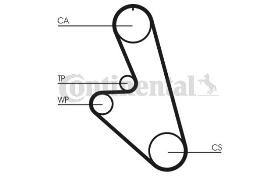 Timing Belt Set CT959K1 Contitech, Image 3