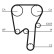 Timing Belt Set CT979K2 Contitech, Thumbnail 4