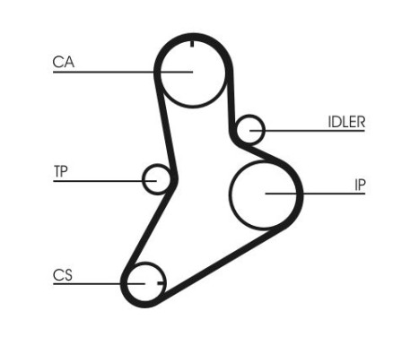 Timing Belt Set CT989K1 Contitech, Image 4