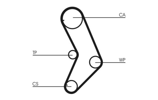 Timing Belt Set CT999K1 Contitech, Image 4