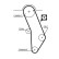 Timing Belt Set PowerGrip® K015183XS Gates, Thumbnail 3