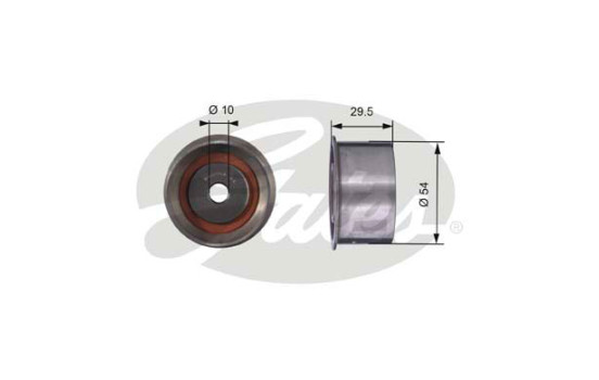 Timing Belt Set PowerGrip® K015358XS Gates, Image 3