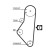Timing Belt Set PowerGrip® K025215XS Gates, Thumbnail 2