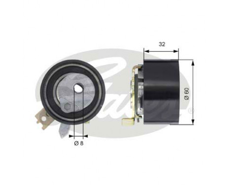 Timing Belt Set PowerGrip® K025578XS Gates, Image 2