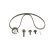 Timing Belt Set SPANNROLLEN-SET Bosch