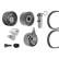 Timing Belt Set SPANNROLLEN-SET Bosch