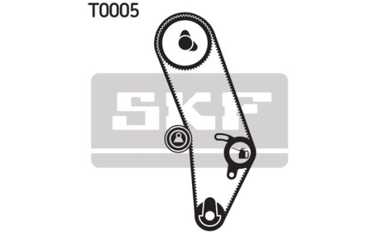 Timing Belt Set VKMA 01000 SKF, Image 4
