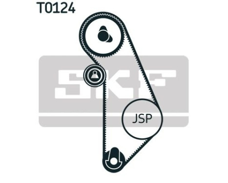 Timing Belt Set VKMA 01006 SKF, Image 2