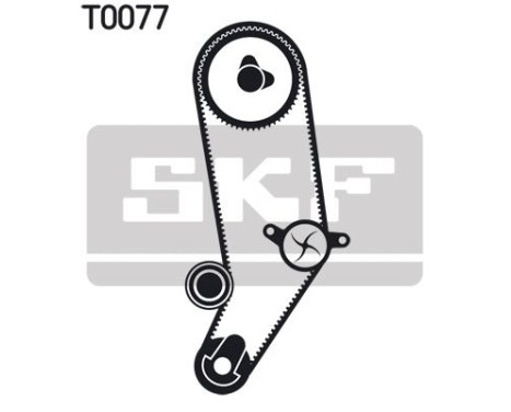 Timing Belt Set VKMA 01032 SKF, Image 2