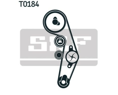 Timing Belt Set VKMA 01250 SKF, Image 5