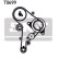 Timing Belt Set VKMA 01251 SKF, Thumbnail 2