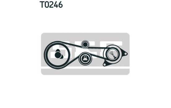 Timing Belt Set VKMA 01332 SKF, Image 2