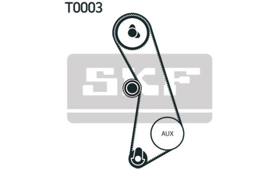 Timing Belt Set VKMA 02101 SKF, Image 2