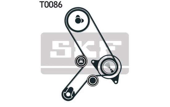 Timing Belt Set VKMA 02169 SKF, Image 4