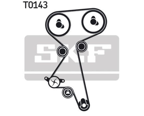 Timing Belt Set VKMA 02186 SKF, Image 2