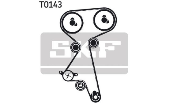 Timing Belt Set VKMA 02186 SKF, Image 2