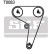 Timing Belt Set VKMA 02224 SKF, Thumbnail 2