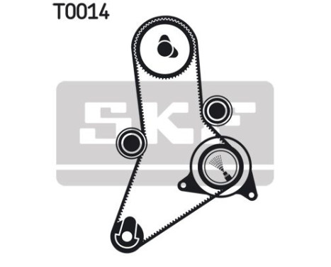 Timing Belt Set VKMA 02381 SKF, Image 3
