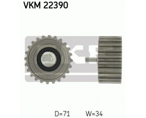 Timing Belt Set VKMA 02390 SKF, Image 3