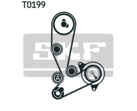 Timing Belt Set VKMA 02390 SKF, Image 5