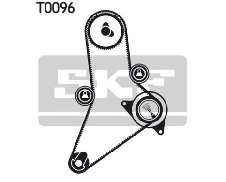 Timing Belt Set VKMA 02984 SKF, Image 3