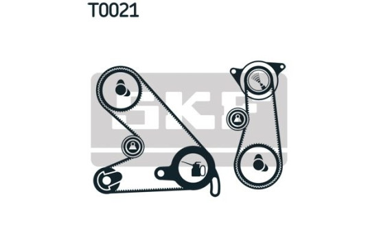 Timing Belt Set VKMA 03050 SKF, Image 5