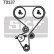Timing Belt Set VKMA 03130 SKF, Thumbnail 2