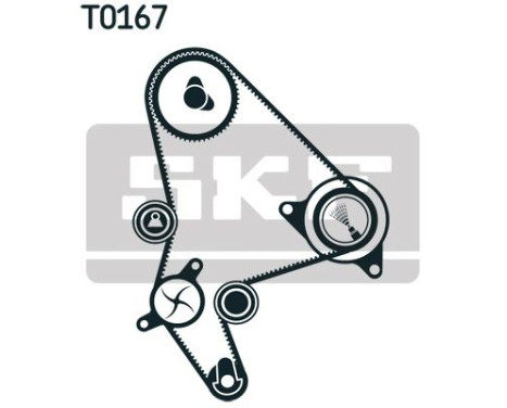 Timing Belt Set VKMA 03246 SKF, Image 2