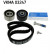 Timing Belt Set VKMA 03247 SKF