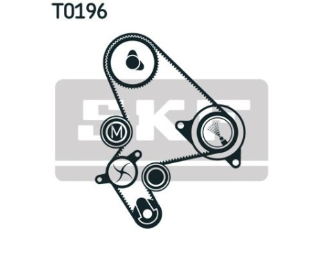 Timing Belt Set VKMA 03265 SKF, Image 2