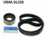 Timing Belt Set VKMA 04300 SKF