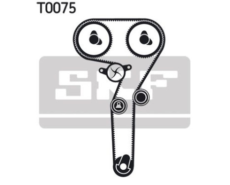 Timing Belt Set VKMA 05124 SKF, Image 2