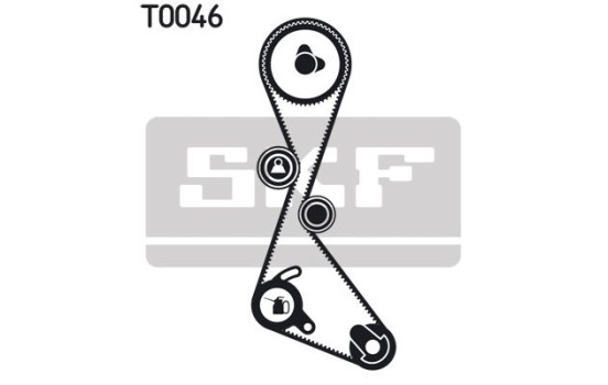 Timing Belt Set VKMA 06101 SKF, Image 2