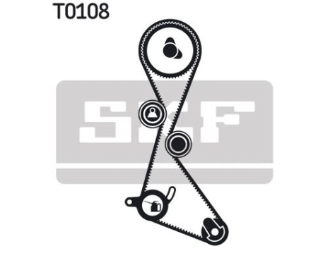 Timing Belt Set VKMA 06103 SKF, Image 2