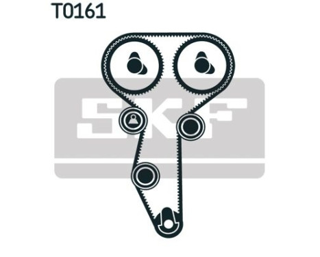 Timing Belt Set VKMA 06107 SKF, Image 2