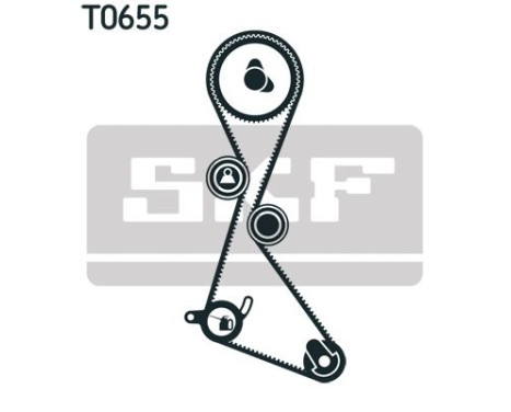 Timing Belt Set VKMA 06123 SKF, Image 2