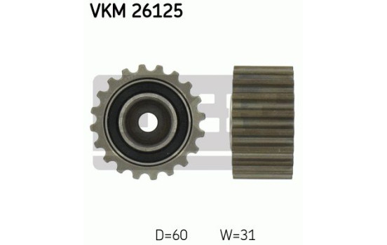 Timing Belt Set VKMA 06125 SKF, Image 4