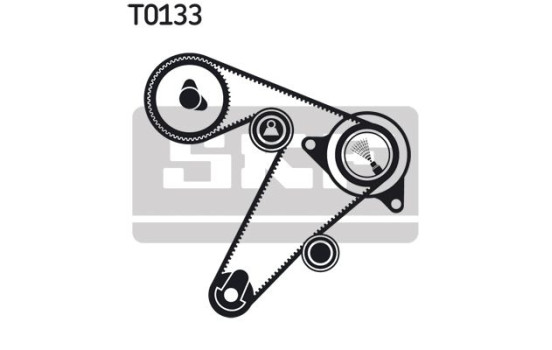Timing Belt Set VKMA 06501 SKF, Image 2