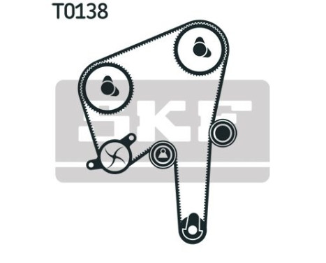 Timing Belt Set VKMA 06610 SKF, Image 2