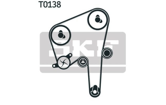 Timing Belt Set VKMA 06610 SKF, Image 2
