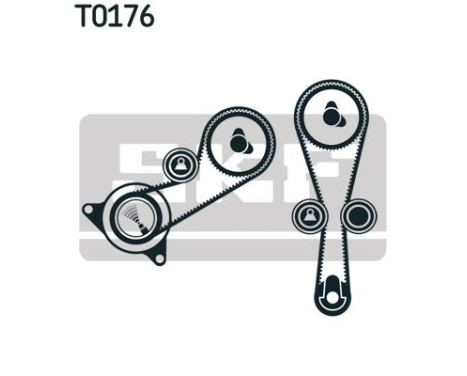 Timing Belt Set VKMA 07304 SKF, Image 2