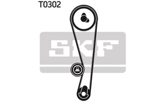 Timing Belt Set VKMA 91005 SKF