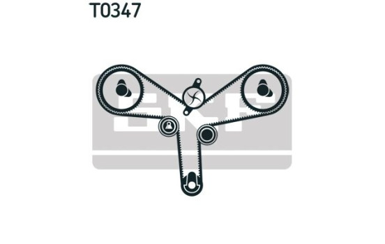 Timing Belt Set VKMA 91907 SKF, Image 2