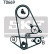 Timing Belt Set VKMA 93600 SKF, Thumbnail 2